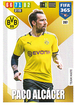 Paco Alcacer Borussia Dortmund 2020 FIFA 365 #207